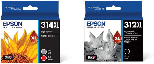 Epson T314XL Claria Photo HD Ink Multi-Pack for Stunning Prints