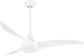 Minka-Aire F844-WH Light Wave 52in Ceiling Fan with LED - Quiet