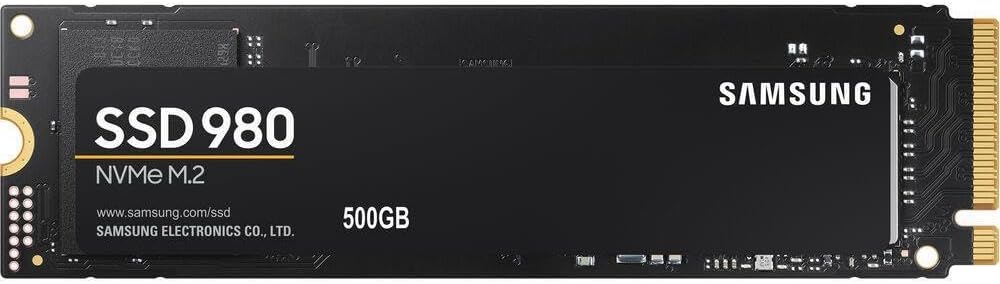Samsung 980 M.2 500 GB PCI Express SSD for High-Speed Storage