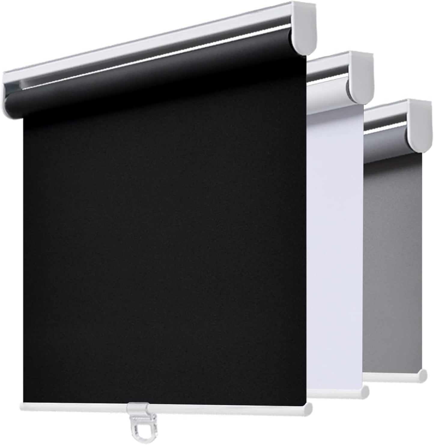 AOSKY Cordless Roller Shades Blackout Blinds for Home Use