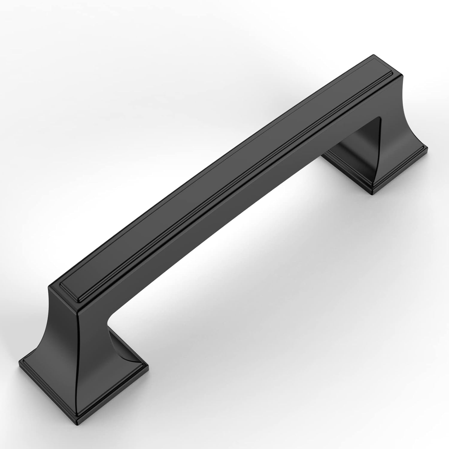 Amerdeco 10 Pack Matte Black Cabinet Pulls for Stylish Upgrades