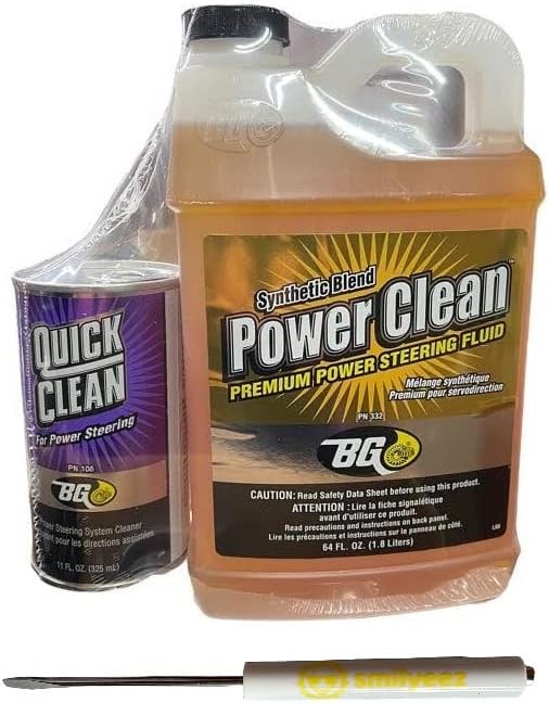 BG Power Clean Steering Flush Kit - Smooth Drive