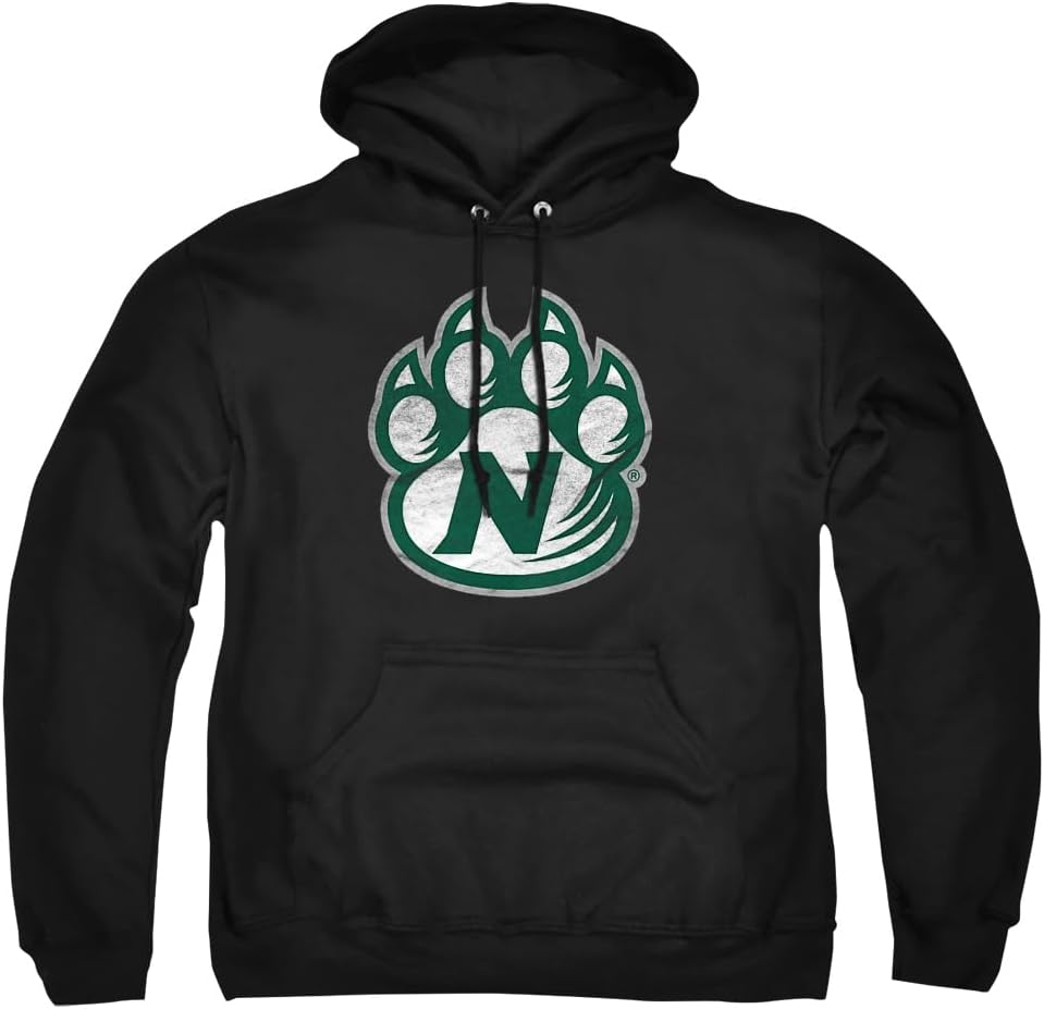 Official Collegiate Distressed Logo Hoodie for Everyday Wear