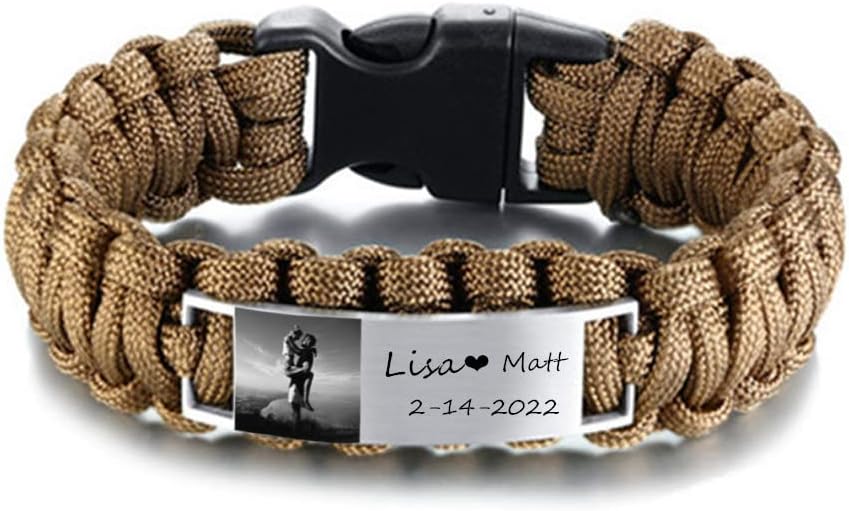 LFF Stainless Steel Nephew Bracelet - Motivational Outdoor Cuff by LiFashion