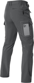 Men's Hiking Cargo Pants Lightweight Quick Dry - Convertible Capris
