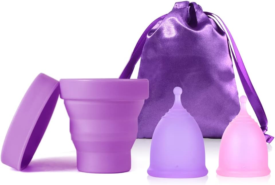 Leak-Proof Reusable Menstrual Cups by Ginalaia