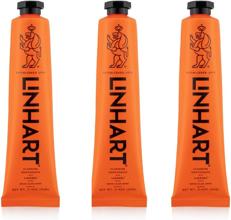Linhart Whitening Toothpaste for Teeth Whitening and Enamel Care