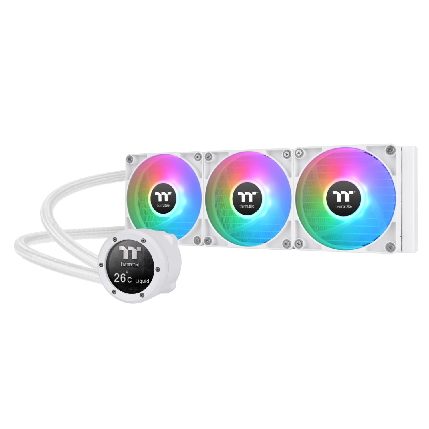 Thermaltake TH360 V2 Ultra ARGB Liquid Cooler with LCD Display