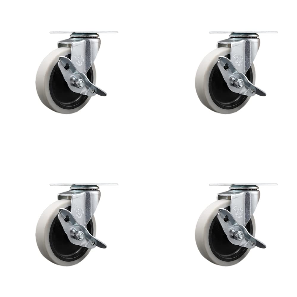 Rubbermaid Mobile Work Center Replacement Swivel Caster Set