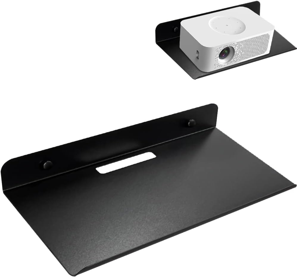 OLizee Floating Display Shelf with Cable Hole