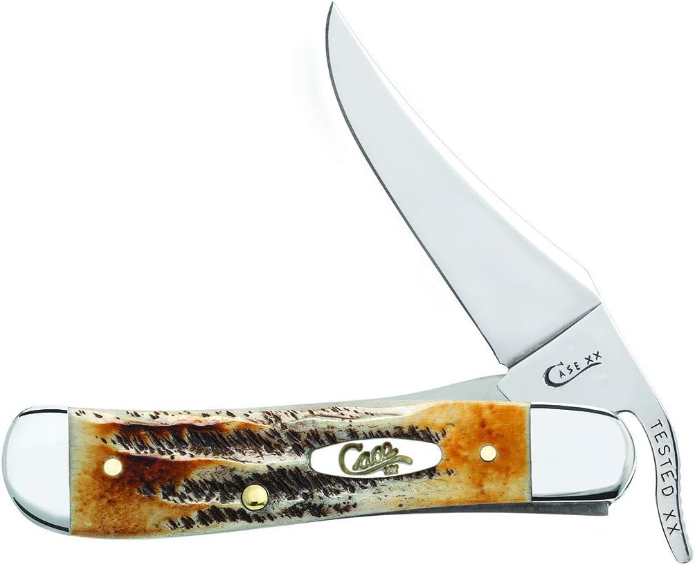 Case WR XX Pocket Knife Burnt Bonestag Russlock for Everyday Use