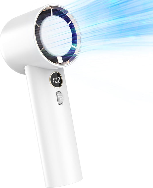 100 Speed Portable Handheld Fan for Effortless Cooling on the Go!