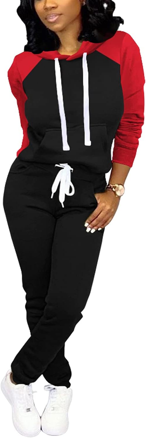 Nimsruc Two Piece Outfits For Women Jogging Suits Casual Wear