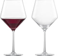 ZWIESEL GLAS Pure Burgundy Red Wine Glass Set of 2 for Red Wine