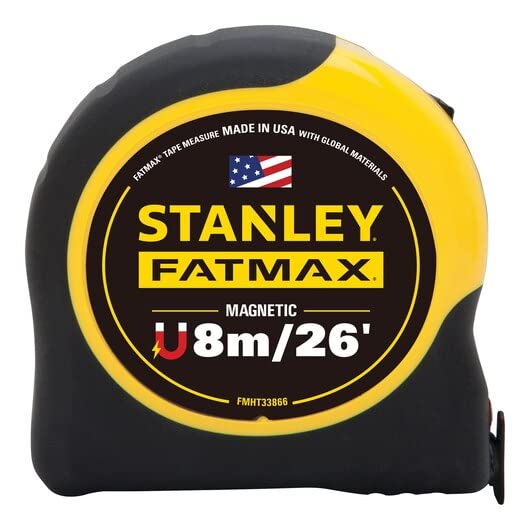 Stanley Tape Measure FMHT33866 with 11ft Blade Standout Feature