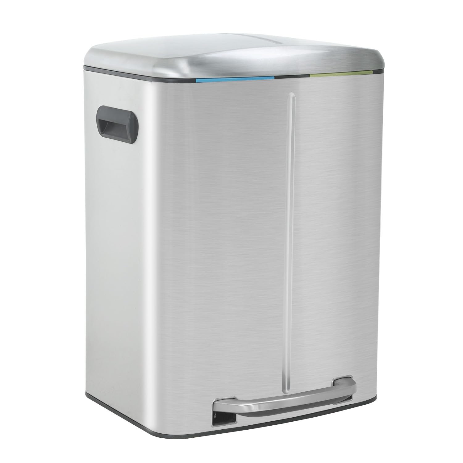 PayLessHere Stainless Steel Trash Can with Lid for Home Use