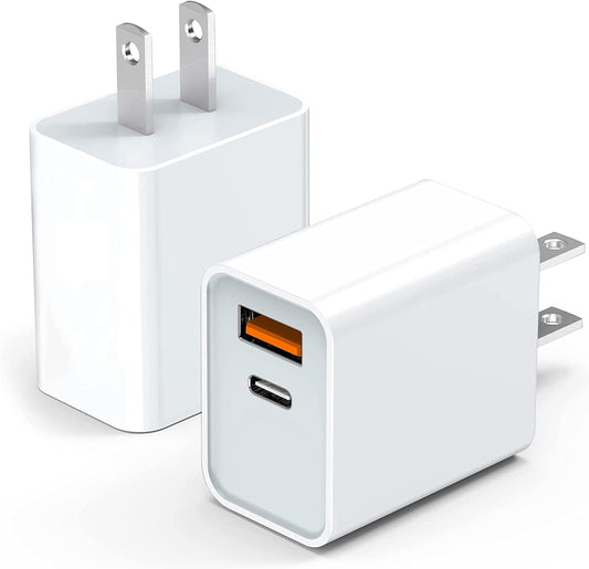 Fast Dual Port USB C Charger