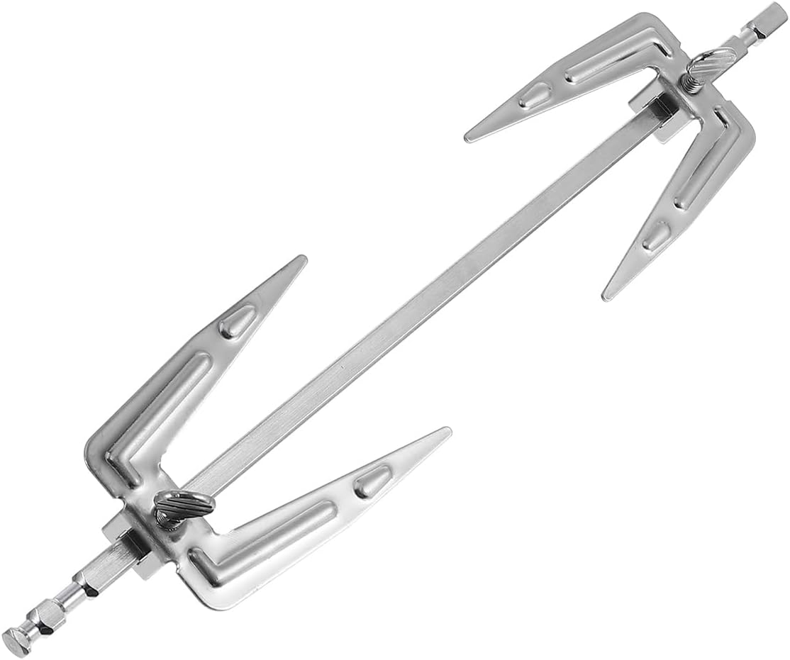 Stainless Steel Air Fryer Roast Fork by FRCOLOR