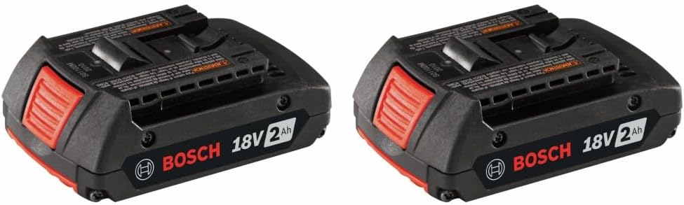 Bosch BAT612-2PK 18V Lithium-Ion Power Batteries for Efficiency