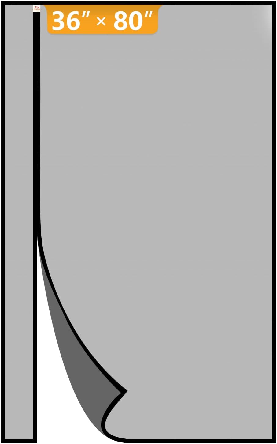 Yotache Left Right Side Opening Magnetic Screen Door for 36 x 80 in