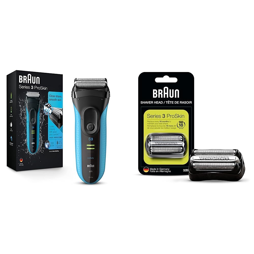Braun Electric Series 3 Razor with Precision Trimmer for Men