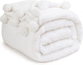Double Sided Sherpa Blanket Queen Size - Super Soft Cozy Throw
