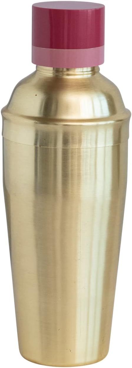 Creative Co-Op Mid-Century Gold Cocktail Shaker