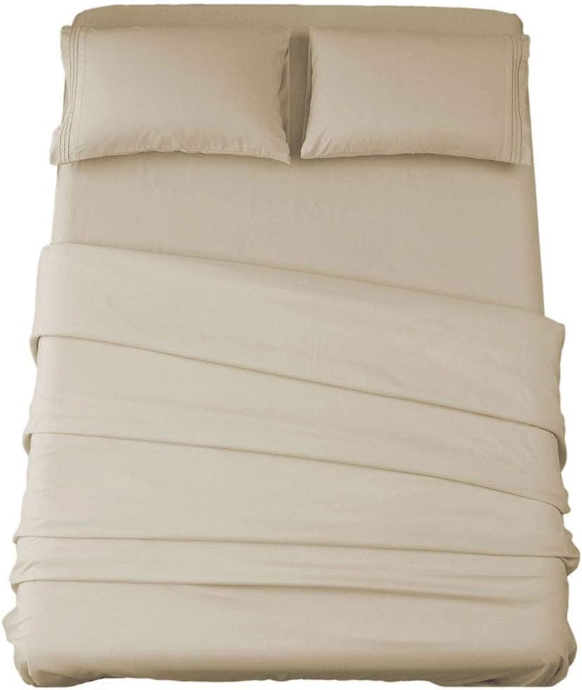SONORO KATE Twin XL Bed Sheet Set Super Soft Microfiber Luxury