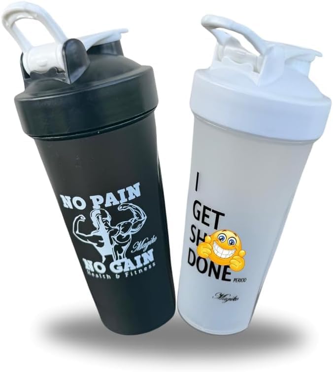 MagikoSFI Protein Shaker: Leakproof 28oz Motivation