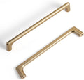 Goo-Ki Champagne Bronze Cabinet Pulls with 6.3ft Hole Centers - Modern