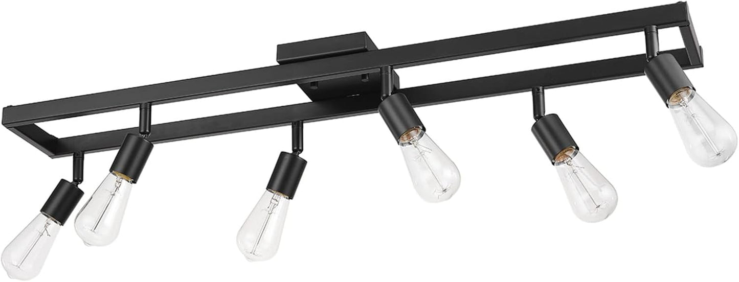 GLOBE Electric 6-Light Adjustable Track Lighting for Versatile Spaces
