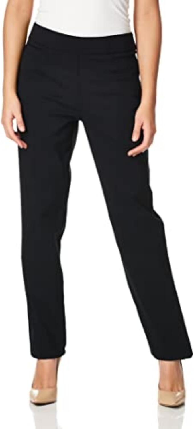 Briggs New York Women's Plus Size Super Stretch Pull on Pant