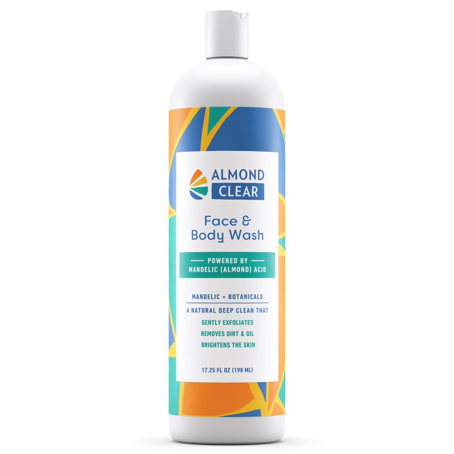 Gentle Acne Face & Body Wash with Mandelic Acid for Clear Skin
