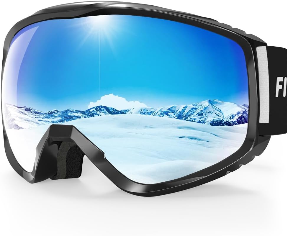 Anti-Fog OTG Ski Goggles - Clear Vision for All