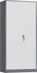 INTERGREAT Metal Storage Cabinet 72 in Lockable File Cabinet - Heavy