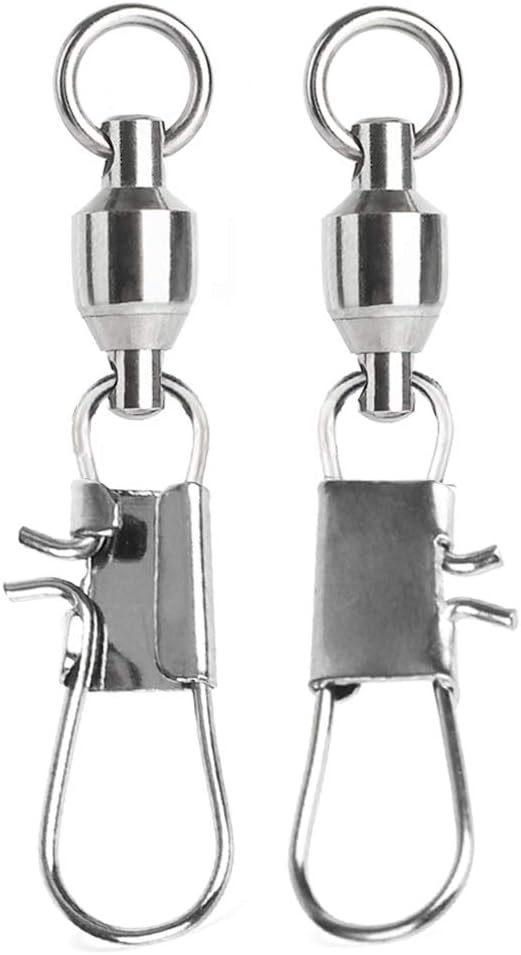 Premium Stainless Steel Fishing Swivels - Strong & Durable