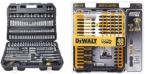 DEWALT Mechanics Tool Set 192-Piece with Screwdriver Bit Set