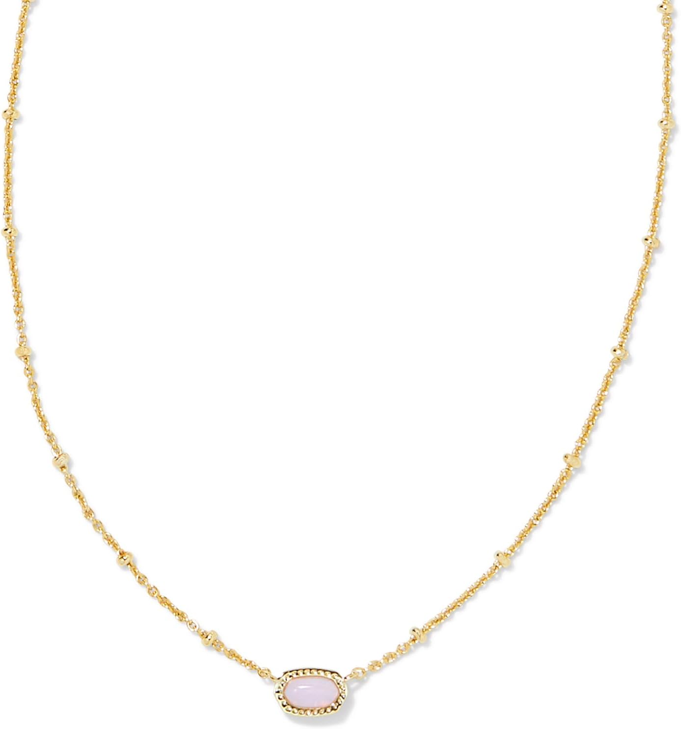 Mini Elisa Gold-Plated Satellite Short Pendant Necklace Review