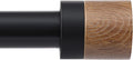 Wood Curtain Rods for Windows 48 to 84 in - Heavy Duty Adjustable
