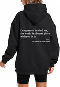 You Are Enough Hoodie ~ Empowering Women & Teens