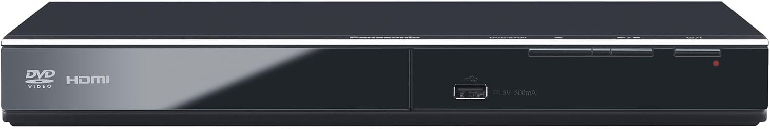 Panasonic DVD Player with 1080p HD Upscaling and Dolby Sound