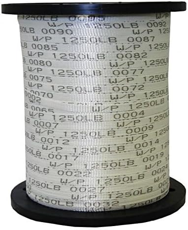 Durable 1/2 in x 3000 FT Polyester Pull Tape for Heavy-Duty Use