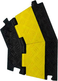 Electriduct Left 45 Degree Turn Dual Channel Cable Protector - Pack