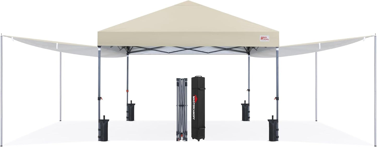 MASTERCANOPY 10x10 Canopy Tent for Camping, Picnics & Beach