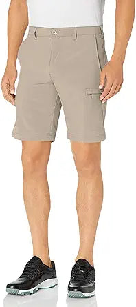 IZOD Men's Golf Swing Flex Stretch Cargo Short for Comfort