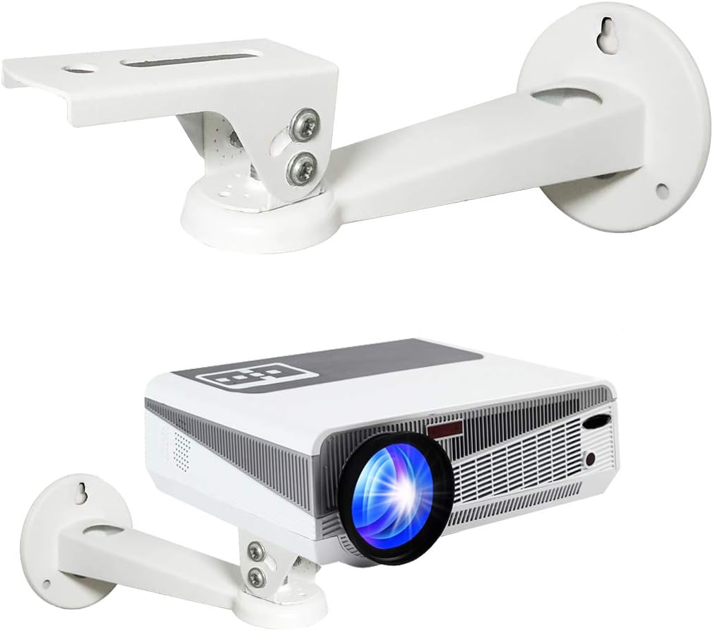 Angle Adjustable Mini Projector Wall Mount - 11 lbs Load Capacity