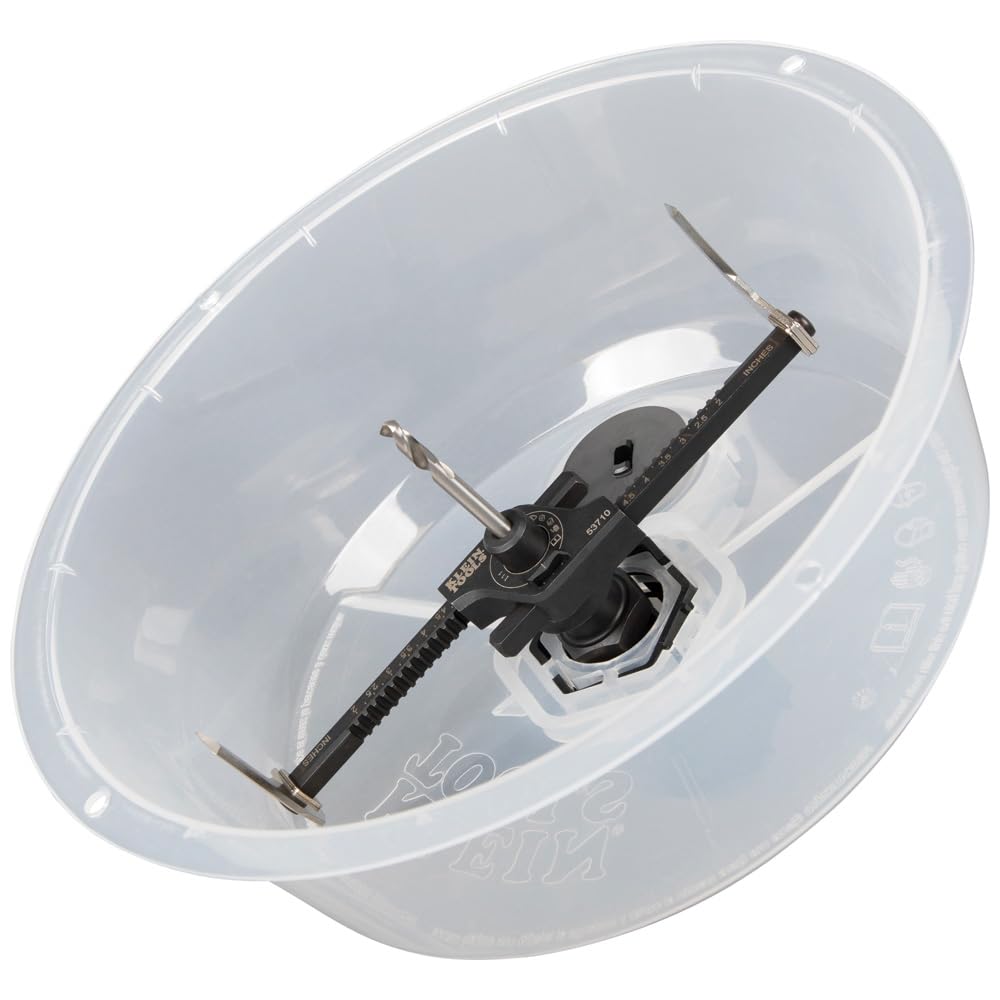 Klein Tools 53710 Adjustable Circle Hole Cutter for Drywall
