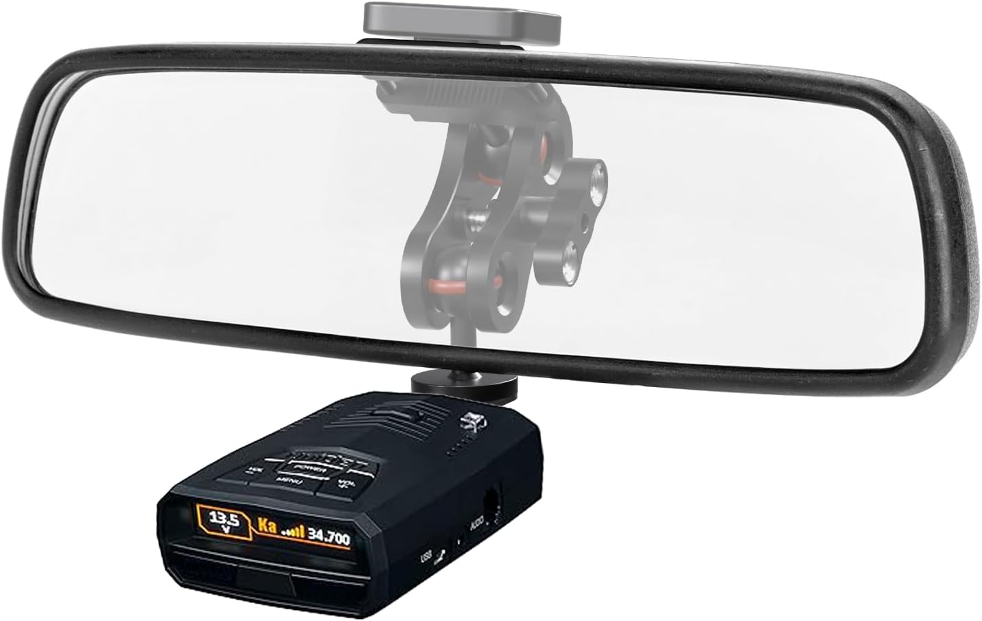 Radar Mount Mirror Mount Bracket by RNVEASS for Uniden