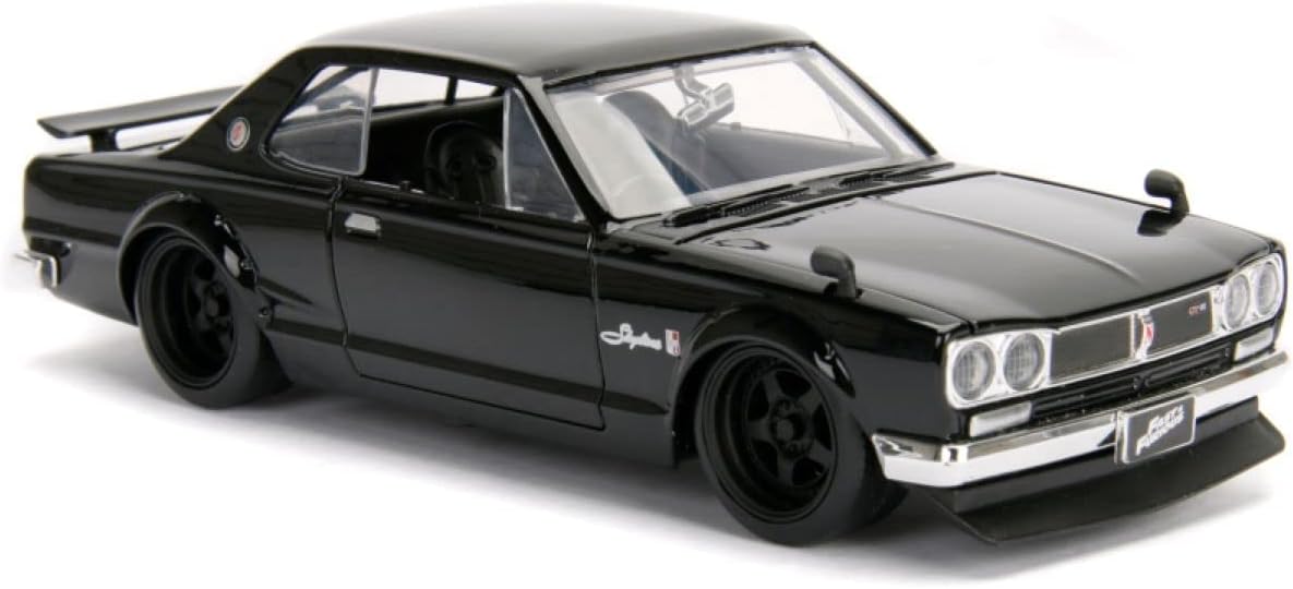 Fast & Furious 1:24 Brian's Nissan Skyline Die-cast Car, Black