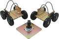 Power Wheels Drivable Snowmobile Dollies - Stable, Off-Road Ready